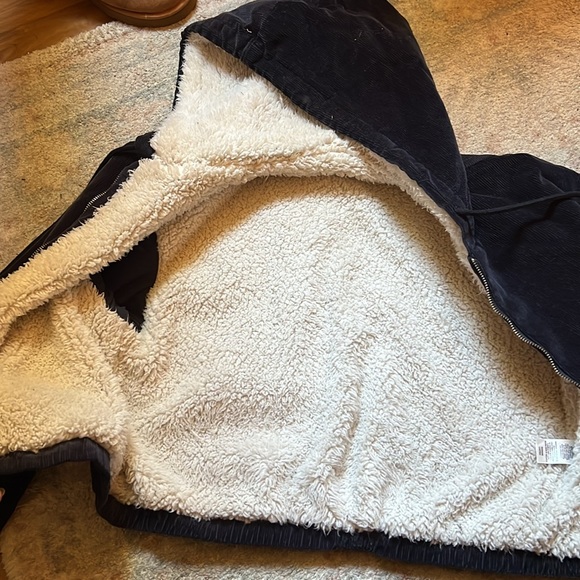 BP Navy Corduroy Jacket- Fuzzy - Picture 4 of 4